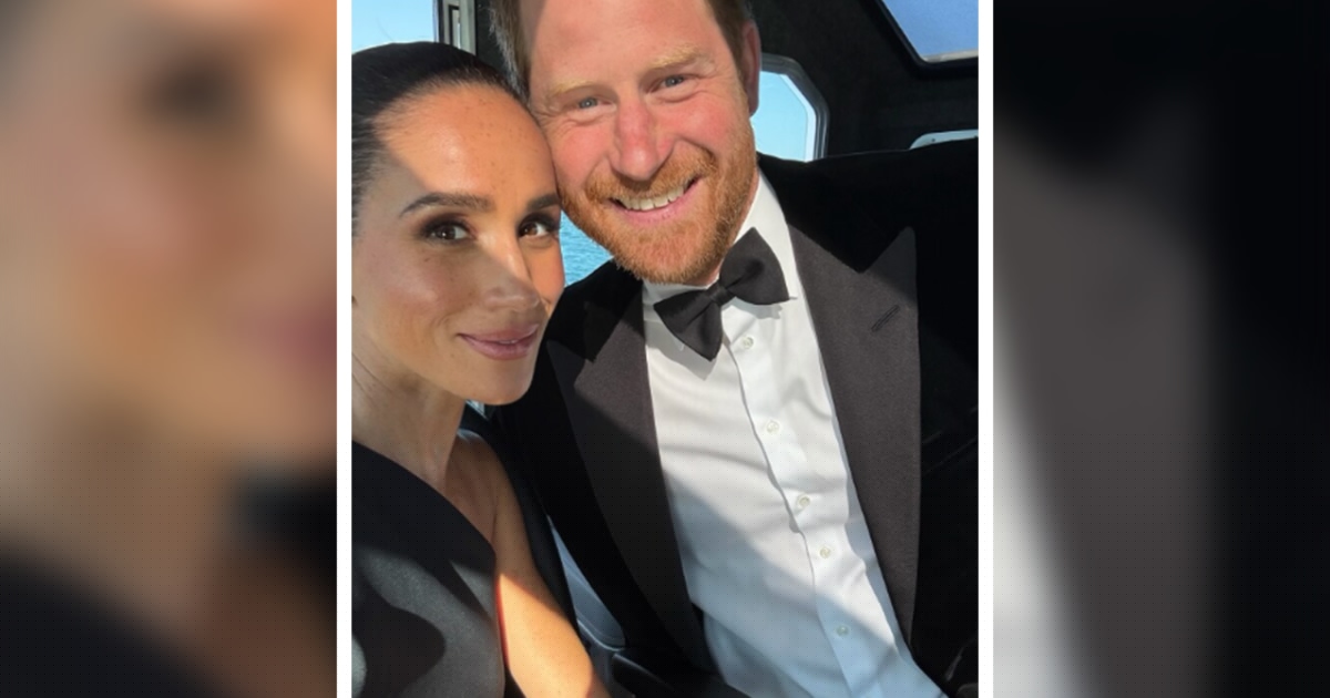 Postete Liebes-Selfie - Meghan trug bei Date-Night besonderes Accessoire