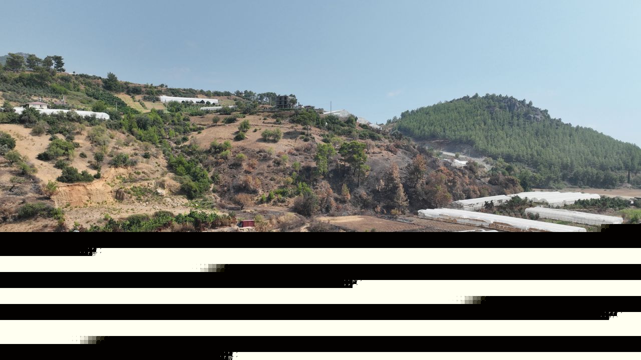 Alanya ve Gazipaşalı yangınzede üreticilere sera naylonu desteği