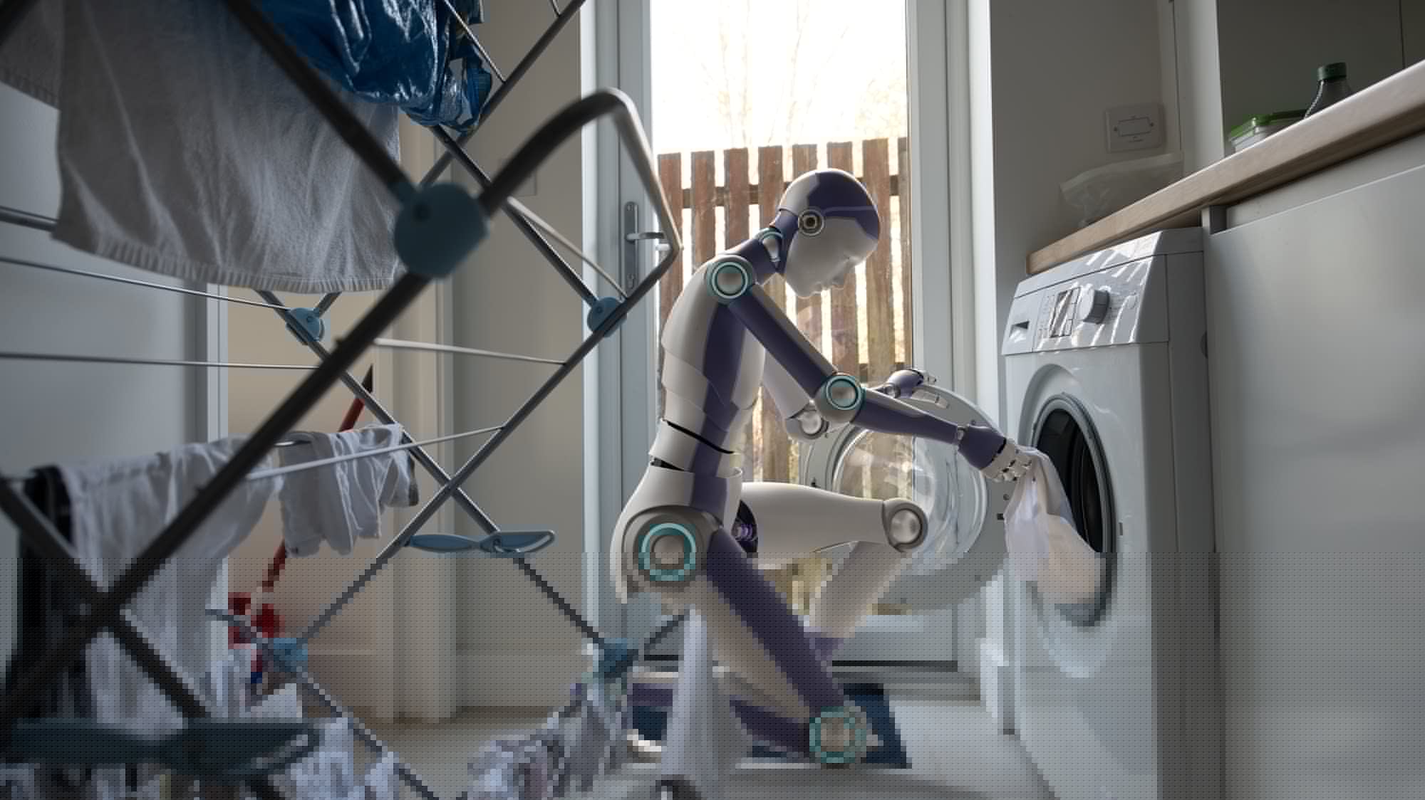 Gig workers train humanoids on household chores
