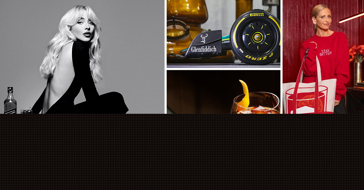 Spirits Marketing: Campari Taps Sarah Michelle Gellar; Glenfiddich Brings F1 to Grand Central