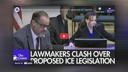 VIDEO: Washington lawmakers clash over bills directed at limiting ICE officers
