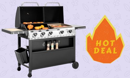 Amazon’s Gas Grill and Griddle Combo is on sale for $200 off for a limited time