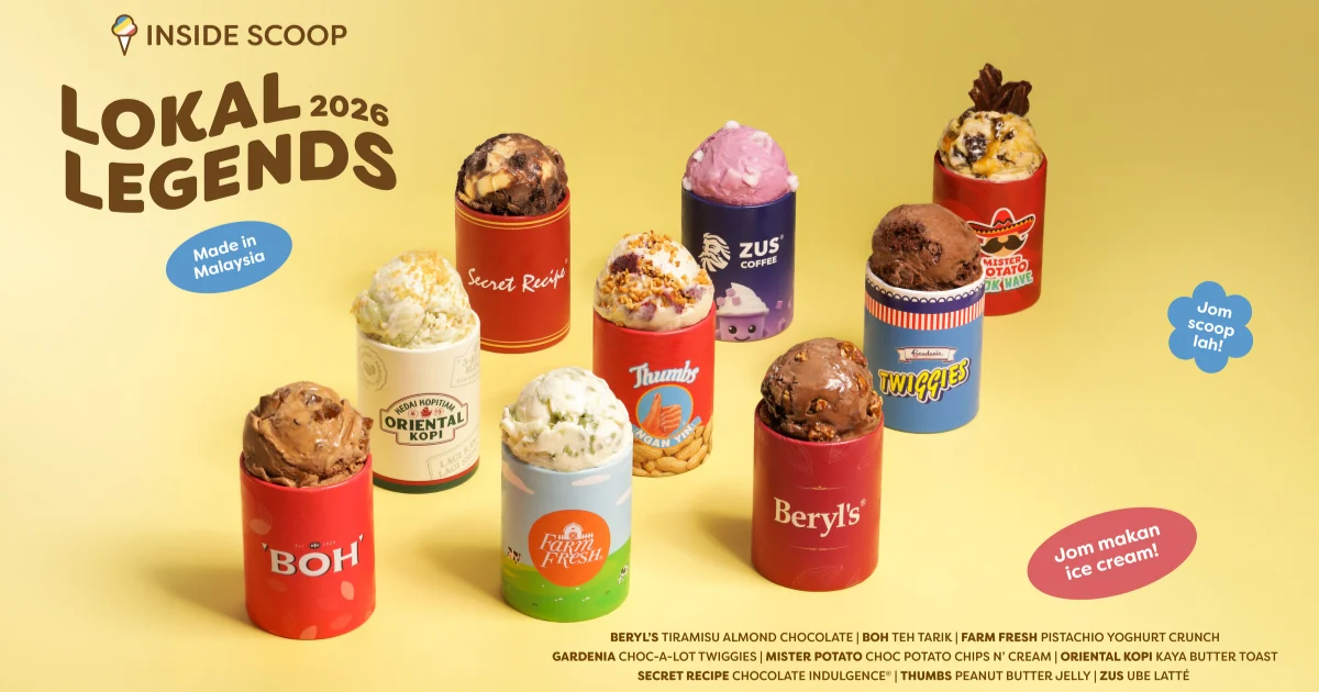 Inside Scoop Unites Nine Of Malaysia’s Favourite Brands In Its Biggest Lokal Legends Yet