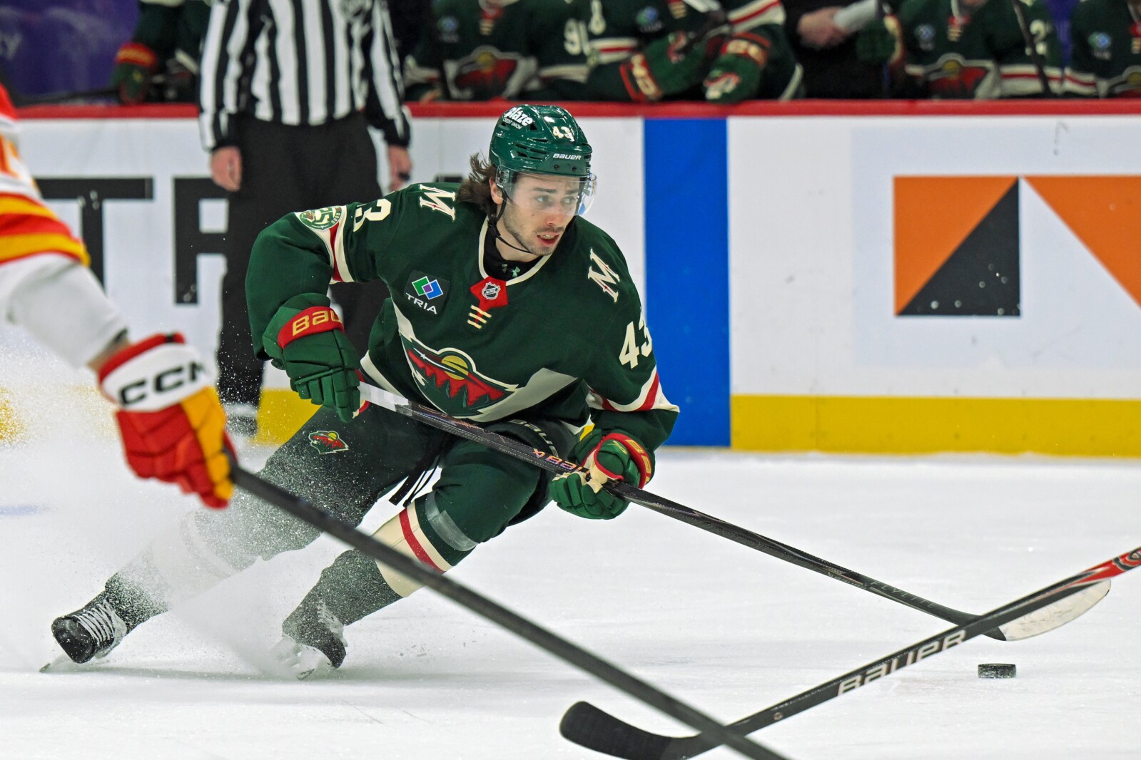 Wild make most of limited chances in win over Flames