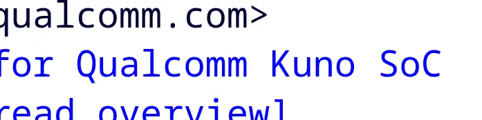 Qualcomm Posts Linux Patches For Kuno SoC Support: Cortex-A7 Platform In 2026
