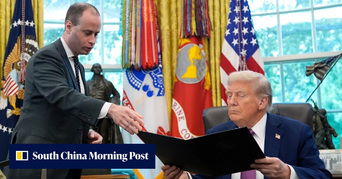 Trump announces staff secretary Will Scharf will be his new White House counsel
