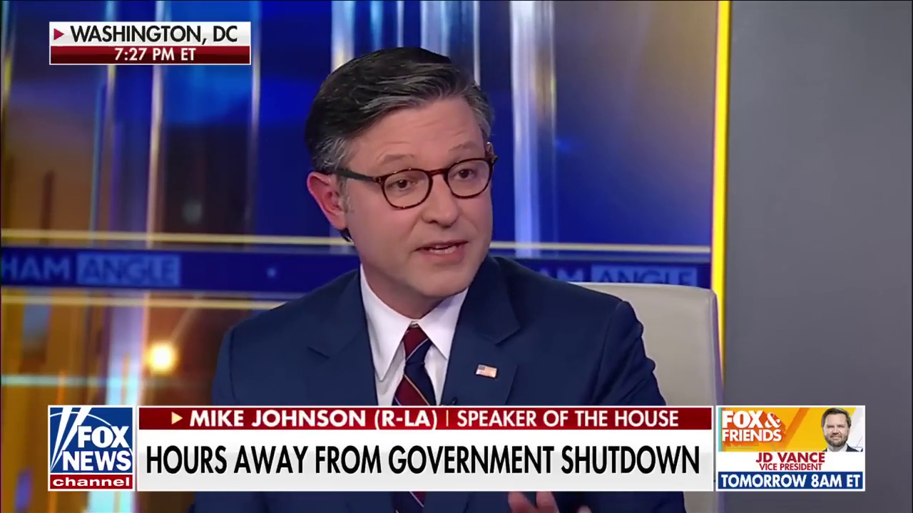 Hey Mike Johnson, Don't Promise Us A Good Time