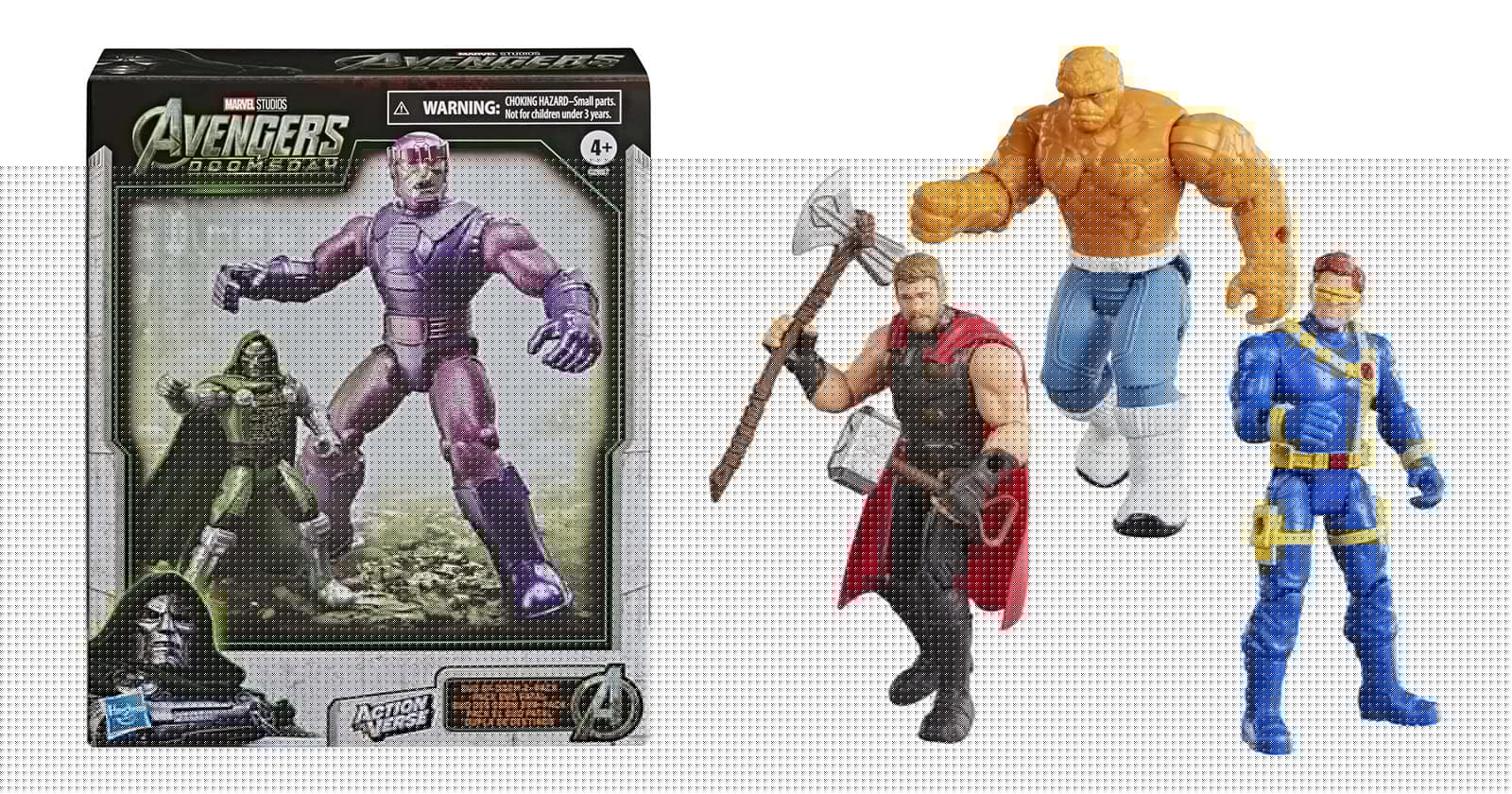 Marvel’s Avengers: Doomsday Actionverse and Titan Heroes figures unveiled by Hasbro