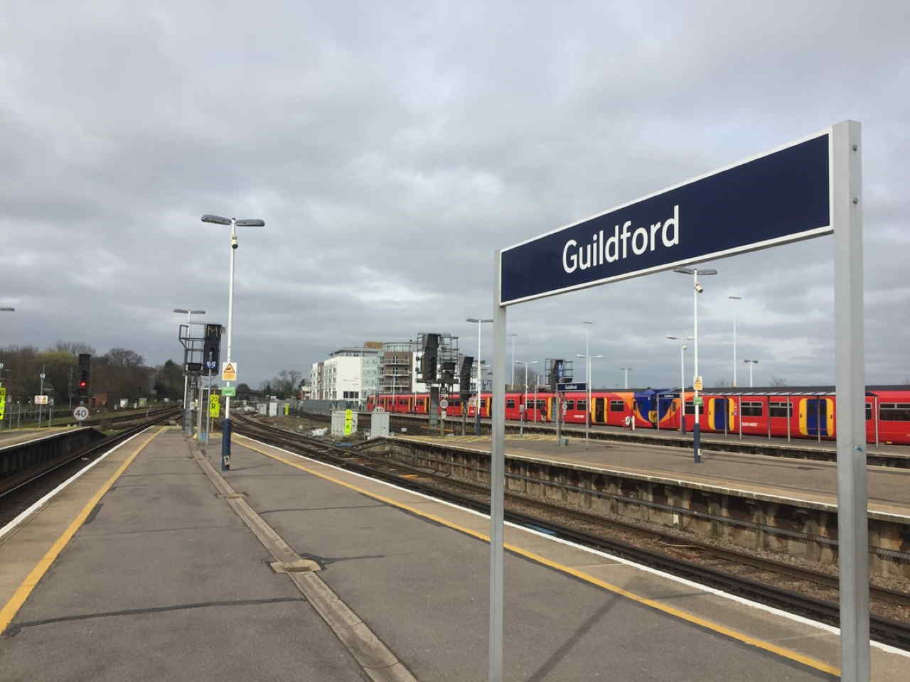 Major disruption for Surrey trains after person hit by train