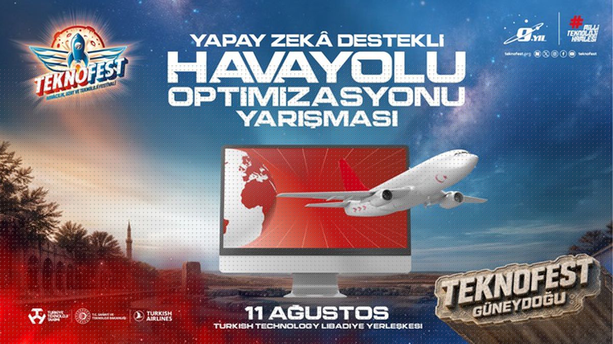 TEKNOFEST Yapay Zeka Destekli Havayolu Optimizasyonu Yarışması'nda Final Heyecanı