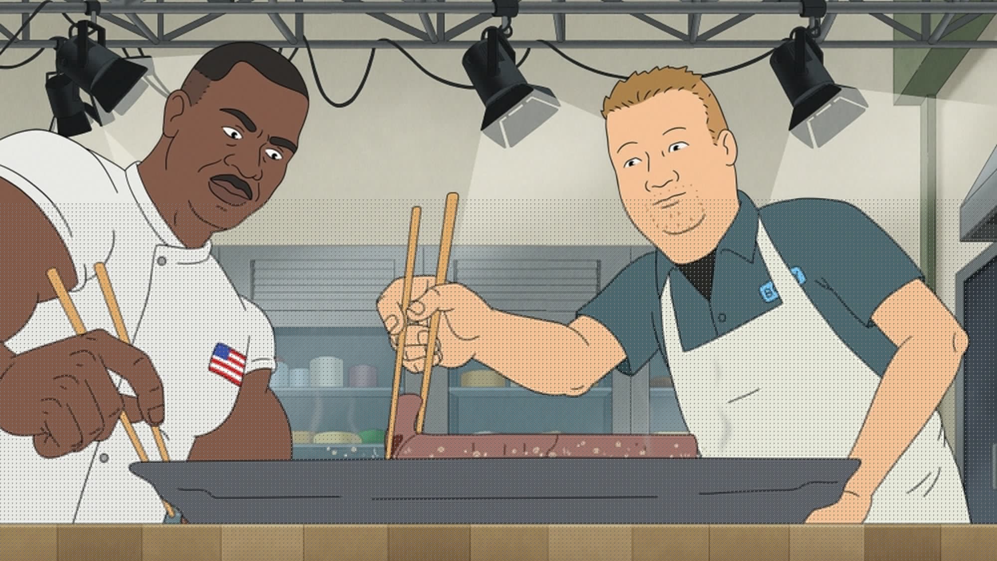 King of the Hill Has an Unexpected Baki Hanma Crossover