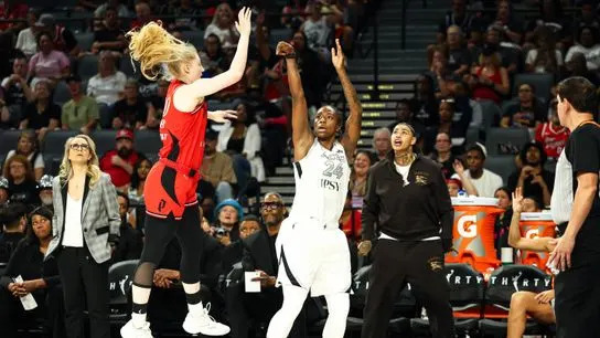 No Fire hazard in Vegas; Aces win secures season sweep of Portland