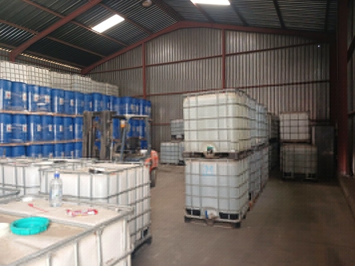 Authorities pounce on illegal facility - ethanol worth millions confiscated