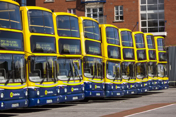 Dublin Bus Carrying Passengers Evacuated Following Fire