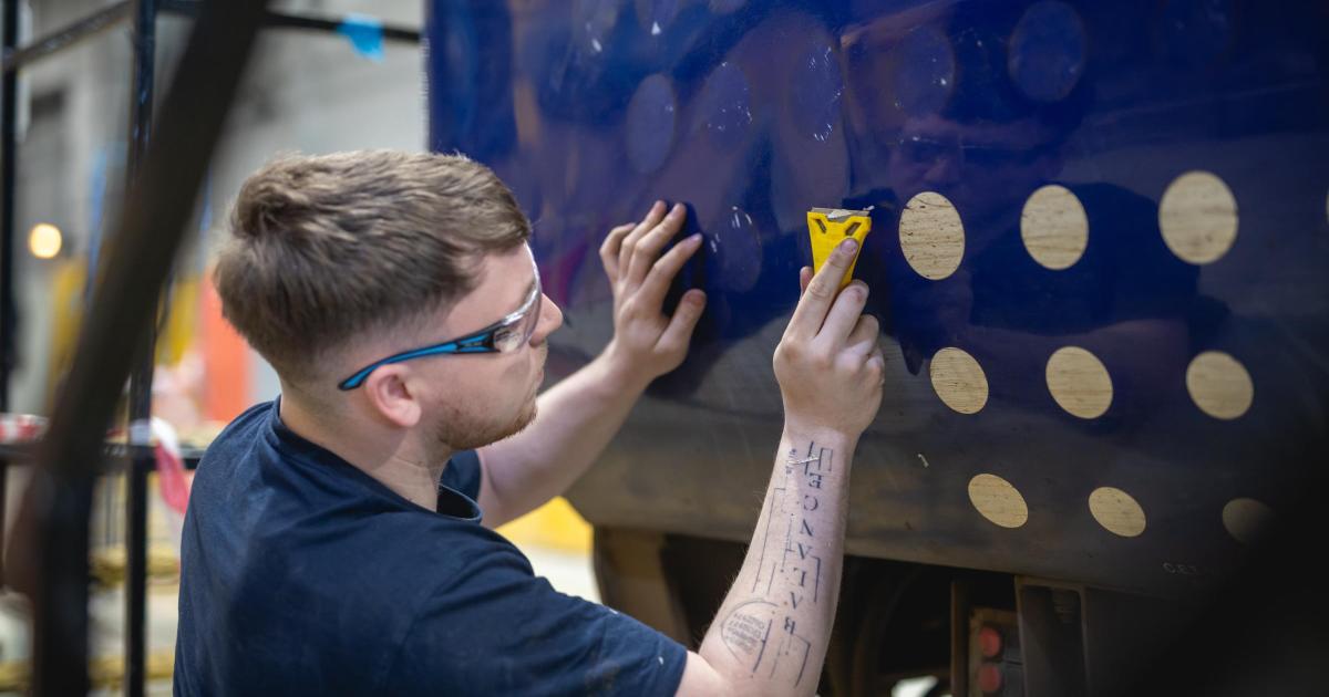 Scottish rail engineer underlines commitment to apprentices