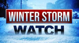 WINTER WEATHER WATCH from Friday afternoon through Saturday-plan ahead