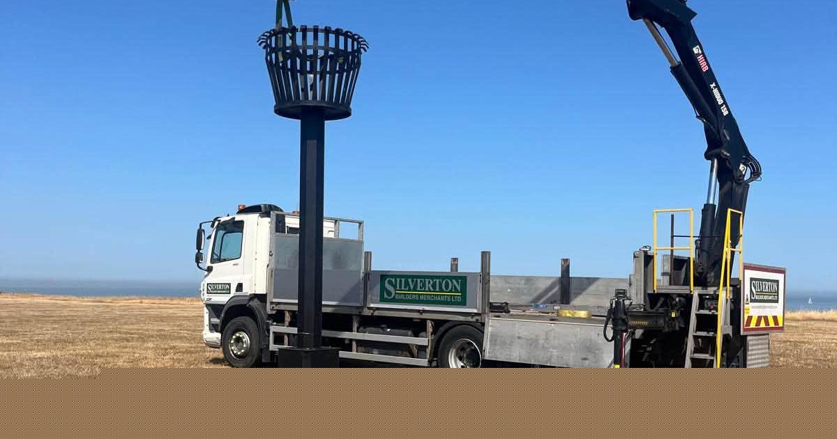 Walton beacon reinstated after storm knocked it over 10 months ago