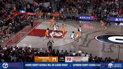 Vols hit the road and get one point win in overtime over Georgia