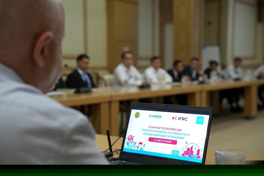 Turkmenistan strengthens emergency preparedness through joint training on protection in emergencies