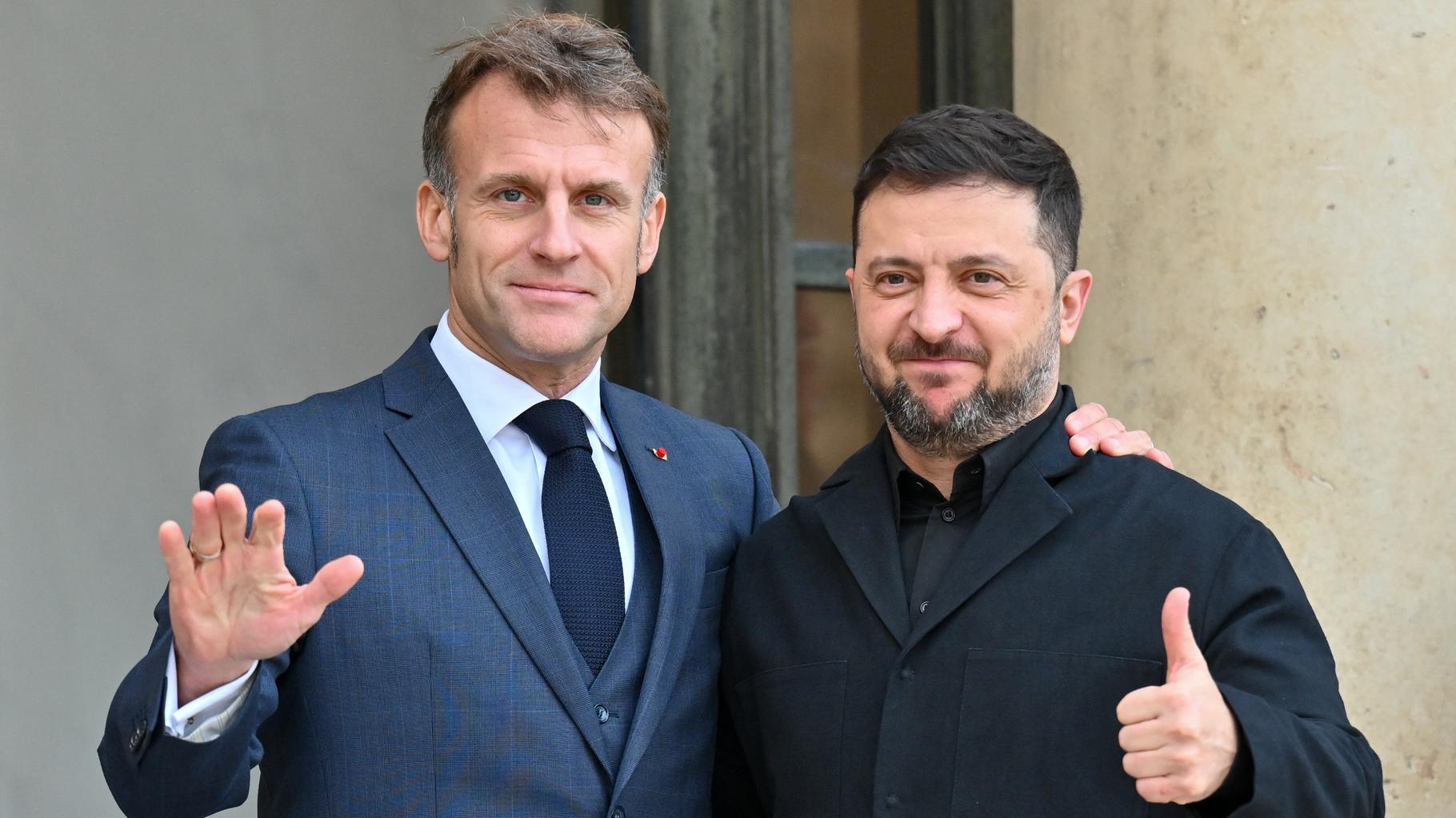Sur l’Ukraine, Macron cite Trump pour mettre en garde celui ou celle qui lui succédera