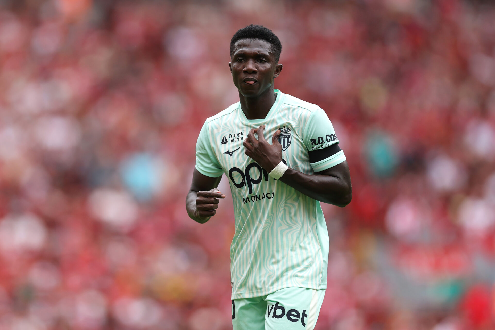 Monaco’s Lamine Camara passes Anfield audition as Liverpool eye transfer hijack