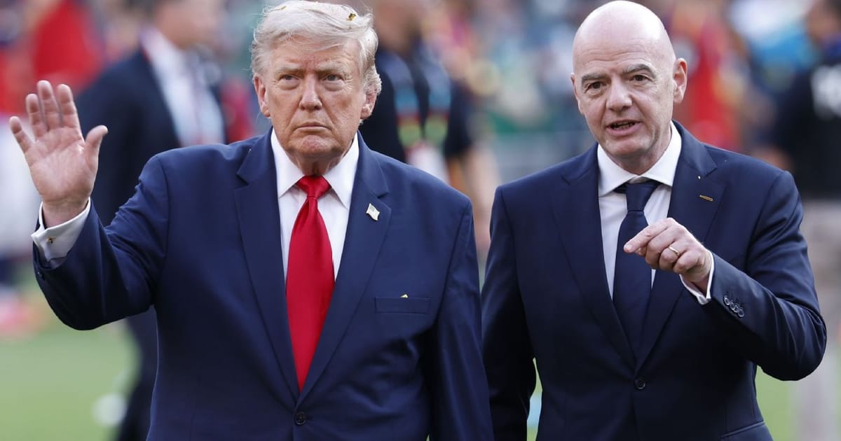Ousting FIFA boss would be 'terrible mistake' - Donald Trump backs Gianni Infantino