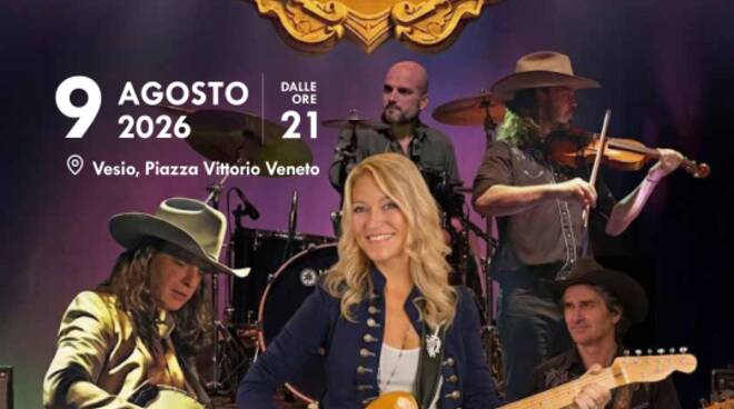 Domenica a Vesio di Tremosine serata musicale con la Silverado Country Band