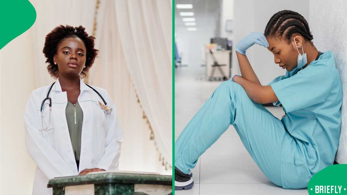 South African doctor shared fears of unemployment as healthcare job shortages came into focus
