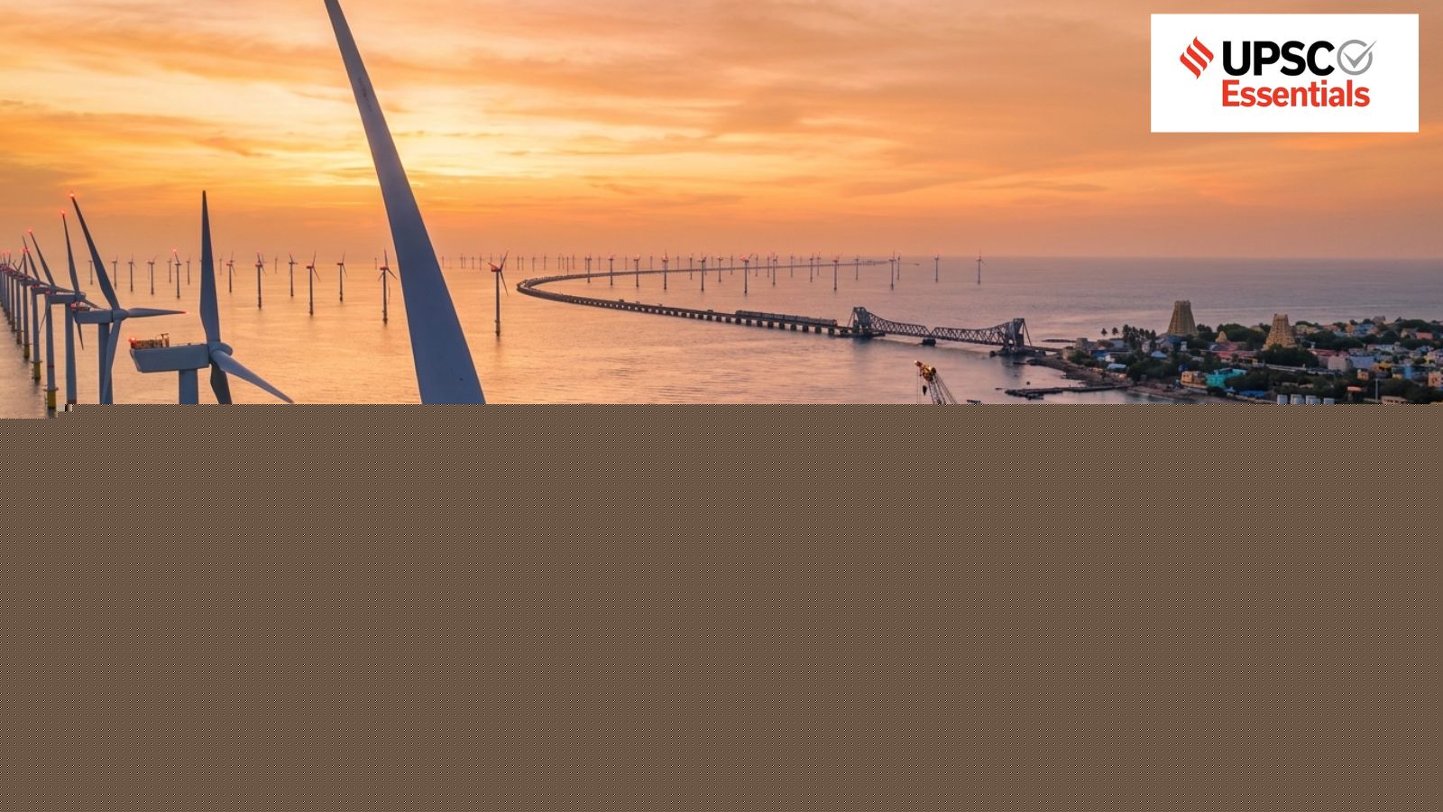 How India seeks to translate its offshore wind potential into large-scale deployment