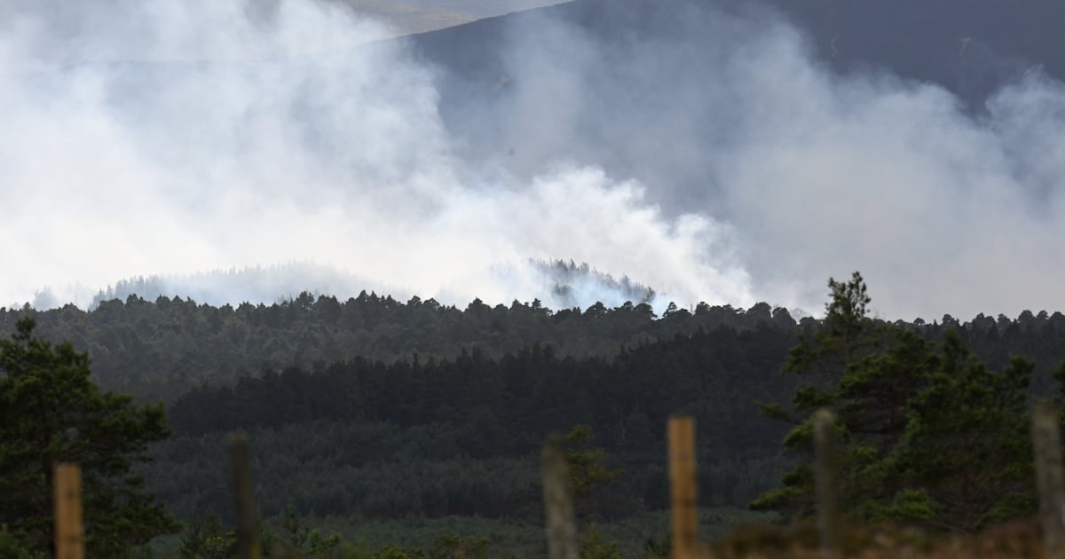 Residents return home as Cairngorms fire no longer ‘immediate threat’