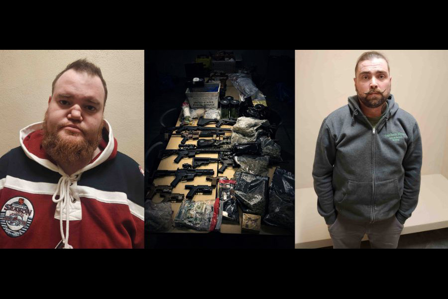 Two arrested after morning search warrants in Teton County