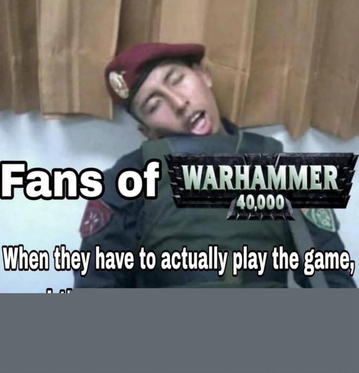 Warhammer 40,000 - How I feel buying Krieg models | /r/grimdank