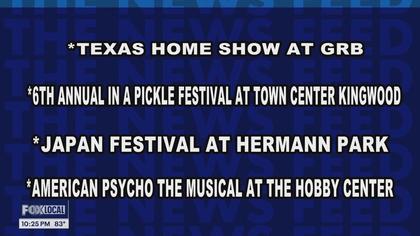 What's happening this weekend in Houston?