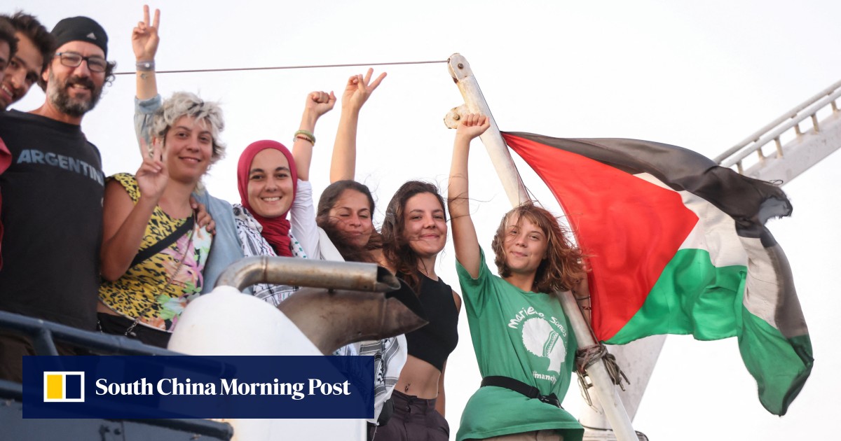 Gaza flotilla sails on amid Israeli ‘intimidation’, ready for interception