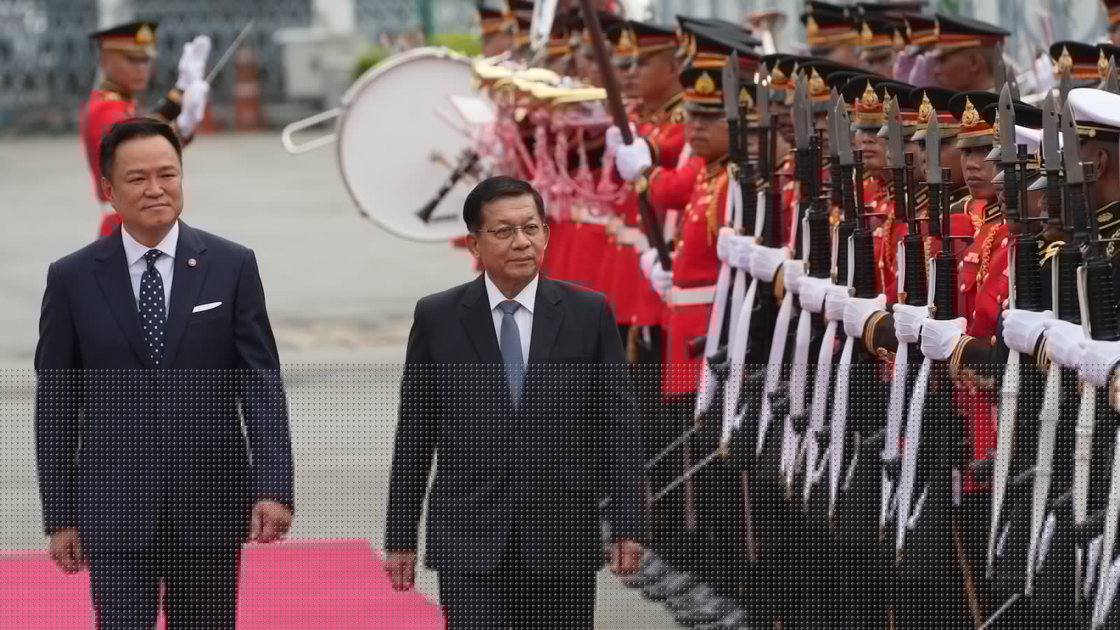 Leader of Myanmar's military-backed government arrives in Thailand seeking political legitimacy