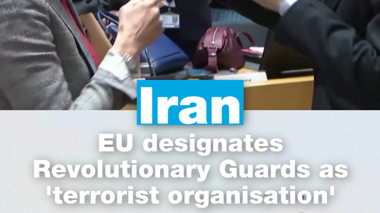 The European Union designates Iran Guards as 'terrorist organisation'