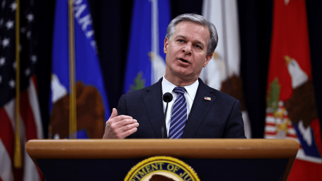 Trump suggests false claims of FBI agents’ involvement in Jan. 6 riot warrants investigation of former director Wray