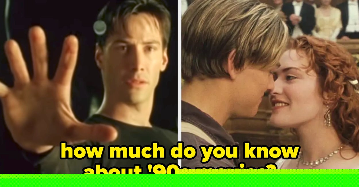 Any Adult Between The Ages Of 32 And 56 Should Be Able To Match These Classic '90s Movies To Their Descriptions