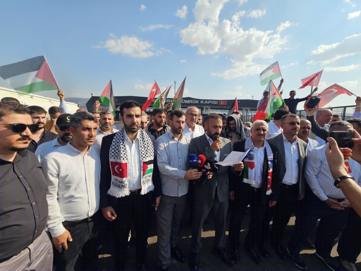 Şırnak'tan Gazze Konvoyu Tepkisi