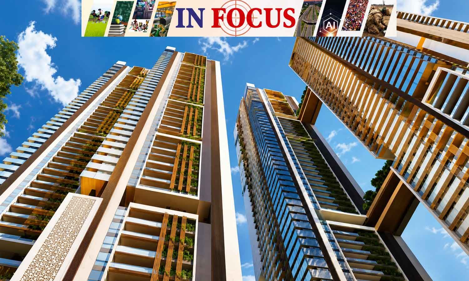 Curse of unlimited FSI in Hyd: Oh! Pressure on infra mounts as high rises dot Hyd’bad skyline