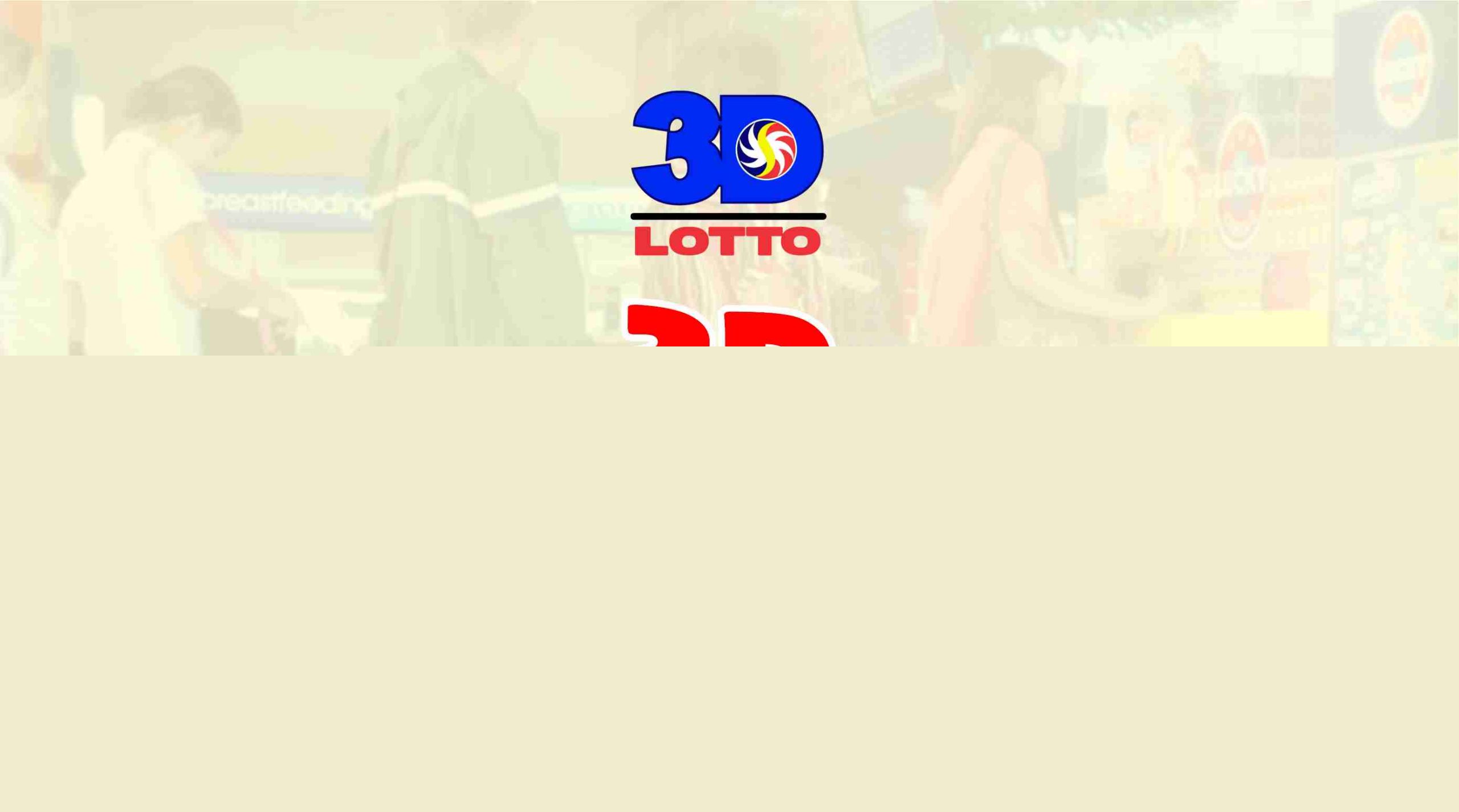 3D LOTTO RESULT Today, Thursday, August 6, 2026