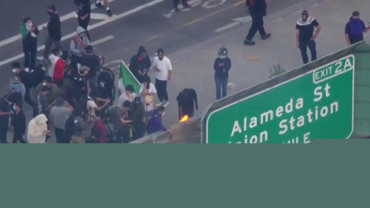 Protester sentenced for throwing rocks, burning debris at CHP officers