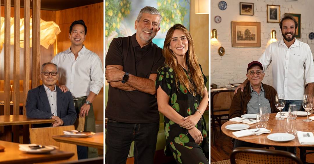 De pai para filho: gastronomia reúne histórias de família na cozinha