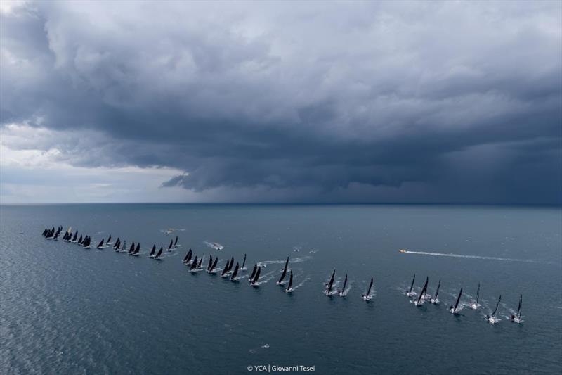 Melges 24 Worlds 2025 at Trieste, Italy Day 1