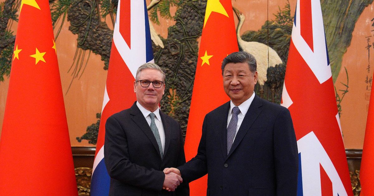 China's Xi Jinping makes veiled 'imperative' dig at Donald Trump in address to Keir Starmer