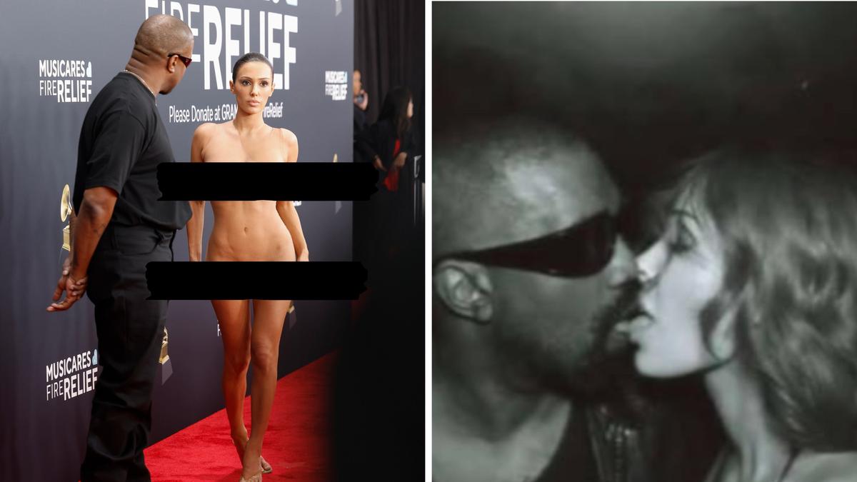 Bianca Censori: Australian architect pictured tongue-kissing Kanye West in new social media photos