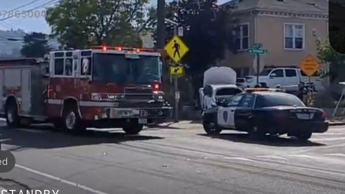 Woman Struck In East Oakland Crosswalk By 7-Year-Old Driving Car With 4-Year-Old Brother