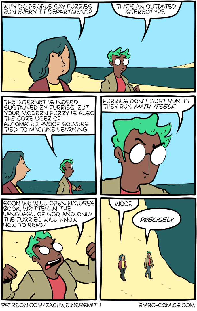 Saturday Morning Breakfast Cereal - Fur