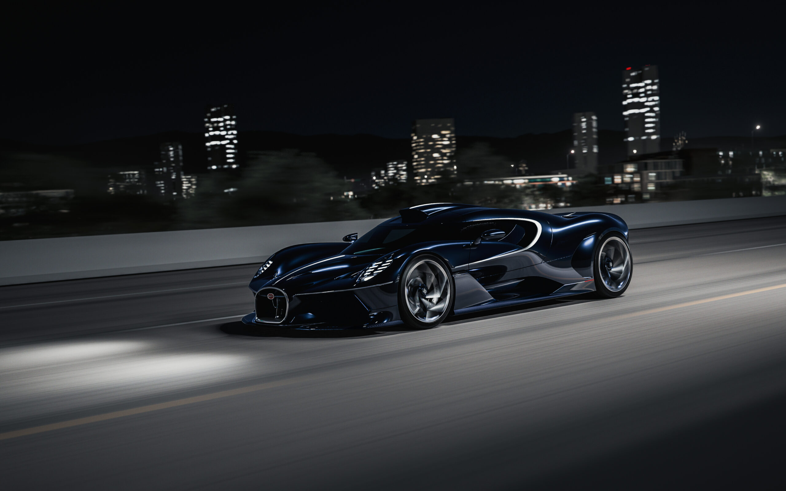 Bugatti’s Newest One-Off is a 1,600-HP Bolide for the Road: “A Sculpture of Speed”