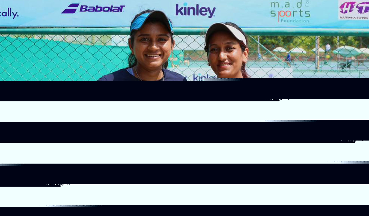 Sravya Shivani and Pranjala Yadlapalli win ITF women’s doubles title